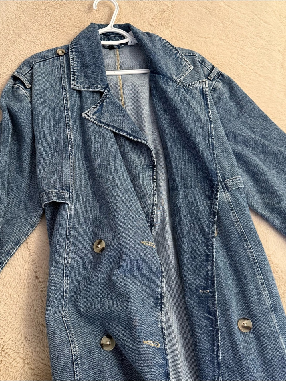 H&M Light Blue Denim Jacket - Picture 3 of 9